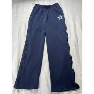 NFL Dallas Cowboys Snap Break Away Sweatpants Joggers Size Large